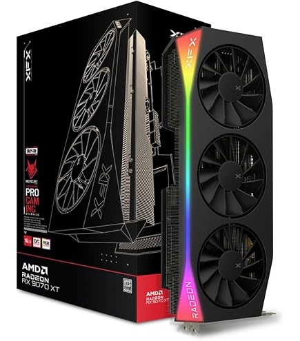 Amazon | XFX AMD Radeon VII 16GB HBM2、1750 MHz ブースト、1801 MHz